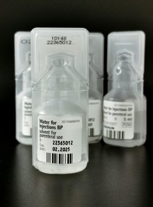 Sterile water for injections 5ml